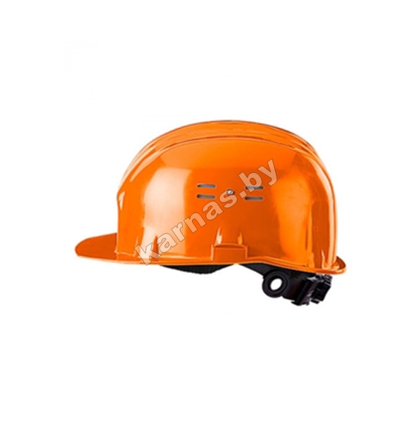Каска защитная ИСТОК (оранжевая) Гипоаллергенный обтюратор